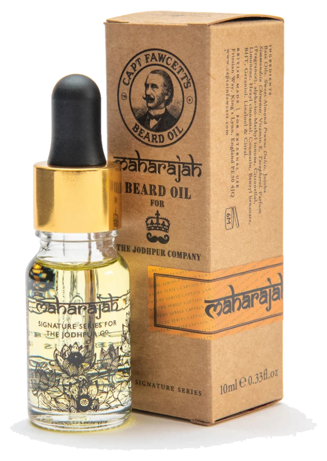 Captain Fawcett Maharajah Beard Oil — oil