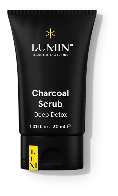 Lumin Skin Charcoal Scrub Deep Detox — face scrub