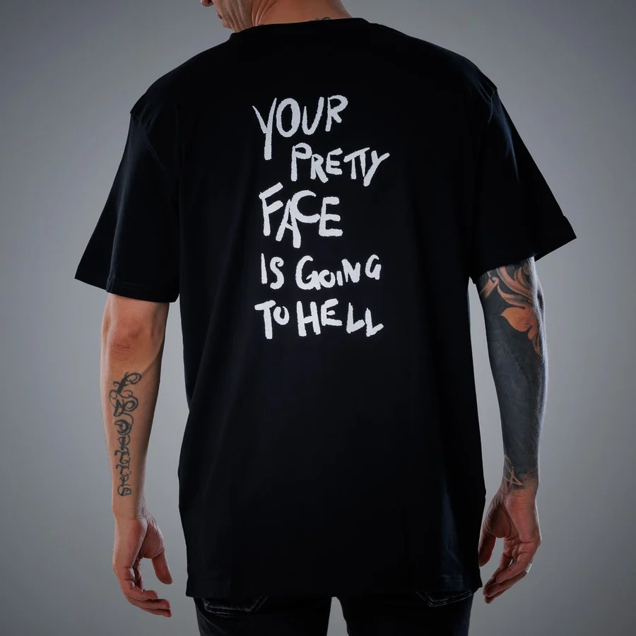 Rempire Your Pretty Face Is Going To Hell — oversized tee