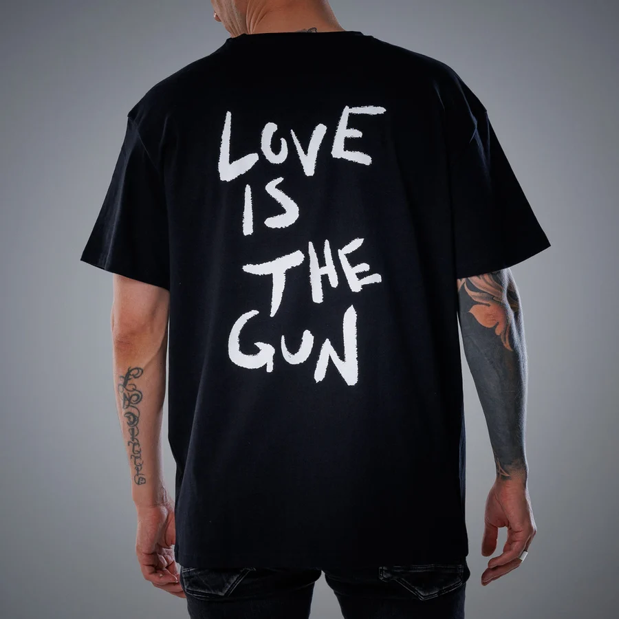Rempire Love Is The Gun — oversized tee