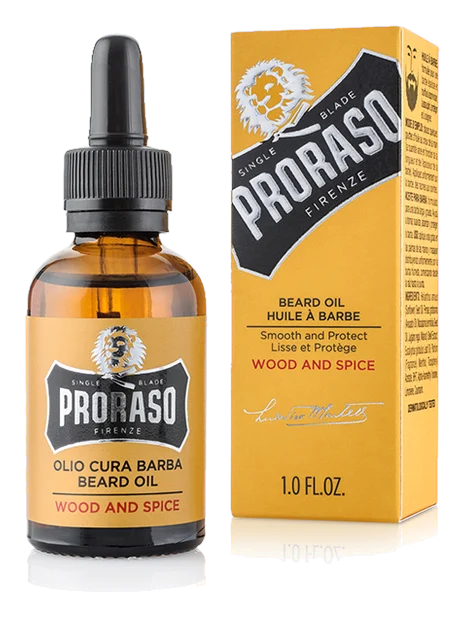 Proraso Beard Oil Wood Spice — beard oil